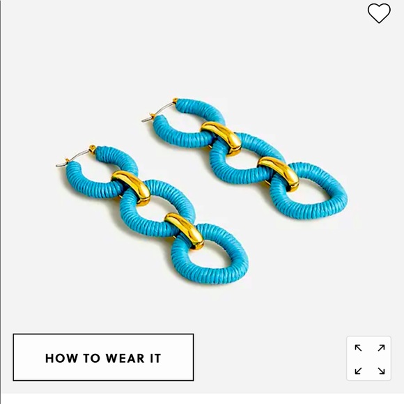 J. Crew Jewelry - J. Crew blue earrings